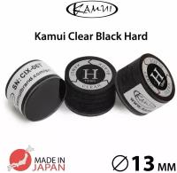 Наклейка для кия Kamui Clear Black 13мм Hard, многослойная, 1 шт