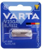 Батарейка алкалиновая Varta, LR23 (MN21, A23) - 1BL, 12В, блистер, 1 шт