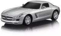 Машина р/у 1:24 Mercedes SLS AMG, цвет серебряный 2.4G