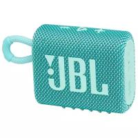 Колонка портативная JBL GO 3 бирюзовый JBLGO3TEAL