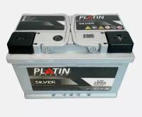 Аккумулятор автомобильный Platin Silver 78 Ач 750 A о. п. низкий SMF L3B 278х175х175