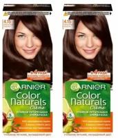 GARNIER Color Naturals Краска для волос 4.15 Морозный каштан, набор 2шт