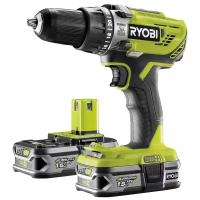 Аккумуляторная ударная дрель-шуруповерт RYOBI R18PD3-215S