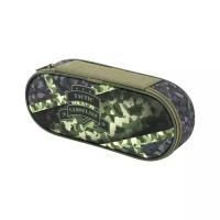 BRAUBERG Пенал-футляр Camouflage 270377, зеленый