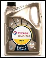 Моторное масло Total QUARTZ INEO С3 5W-40, 5л