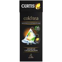 Чай черный Curtis Cold Tea с белым персиком в пирамидках