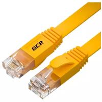 Патч-корд GCR RJ-45(M) - RJ-45 (M) (GCR-LNC65), 2 м, желтый