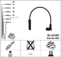 Комплект Высоковольтных Проводов 4054 NGK арт. RCLD1203