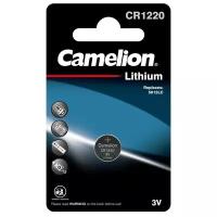 Батарейка Camelion CR1220, в упаковке: 1 шт