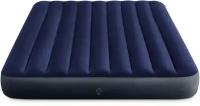 Матрас надувной 152x203x25см, Classic Downy Airbed, Intex 64759