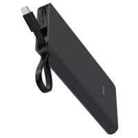 Внешний аккумулятор Hoco J25A (встроенный кабель MicroUSB) (10000 мАч) черный