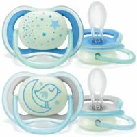 Пустышка Philips Avent серии Berry Nighttime для мал, 6-18 мес, 2 шт. SCF376/21