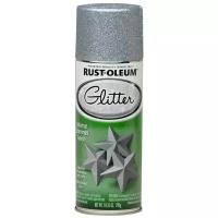 Краска Rust-Oleum Specialty Glitter Spray, серебро