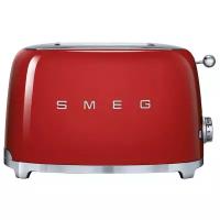 Тостер smeg TSF01RDEU, красный