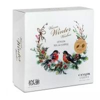 Чай черный + кофе в зернах Jaf Tea Warm Winter Wishes, подарочный набор