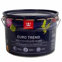 Краска акриловая Tikkurila Euro Trend матовая бесцветный 9 л 11.7 кг