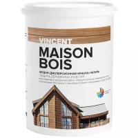 Краска акриловая VINCENT Maison en Bois полуматовая белый 0.9 л