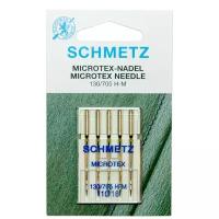 Игла/иглы Schmetz Microtex 130/705 H-M 110/18 особо острые