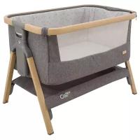 Колыбель Tutti Bambini CoZee с колесами Oak and Charcoal