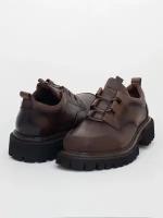 Туфли, размер 41, коричневый