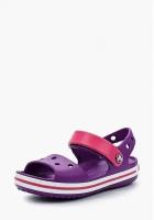 Сандалии Kids amethyst/paradise pink CROCS, Размер C9 (25/26), Цвет фиолетовый