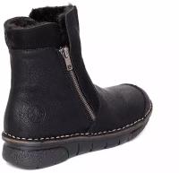 Ботинки Rieker (Liane) женские зимние, размер 42, цвет черный, артикул 73381-00