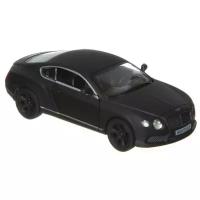 Машинка металлическая Uni-Fortune RMZ City серия 1:32 Bentley Continental GT V8, инерционная, серый матовый цвет, двери открываются 554021M