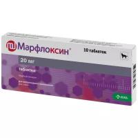 Таблетки Krka d. d. Марфлоксин 20 мг, 10шт. в уп