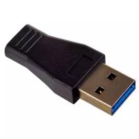 Переходник/адаптер Perfeo USB - USB Type-C (A7021), 0.15 м, 1 шт., черный