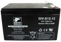 Аккумуляторная батарея BANNER GiV-S 12-12 Австрия 150x97x99