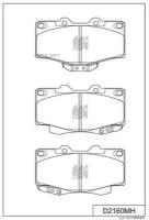 KASHIYAMA KASHIYAMA Колодки KASHIYAMA D2160MH
