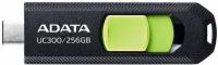 Флешка USB (Type-C) A-Data UC300 256ГБ, USB3.2, черный и зеленый [acho-uc300-256g-rbk/gn]