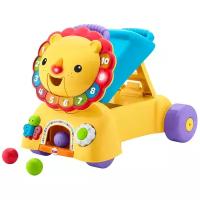 Каталка-толокар Fisher-Price Львенок (DPL61), желтый