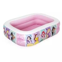 Бассейн надувной семейный Bestway 91056 Disney Princess 201х150х51 450 л