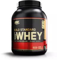 Протеин Optimum Nutrition 100% Whey Gold Standard 2270 г, восхитительная клубника