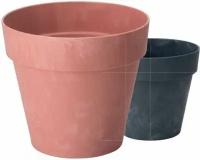 Кашпо круглое IBIZA beton Form Plastic 4,5 литра