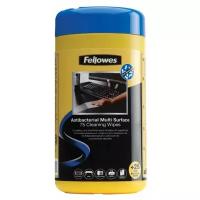 Fellowes Antibacterial Multi Surface Cleaning Wipes влажные салфетки 100 шт. для оргтехники