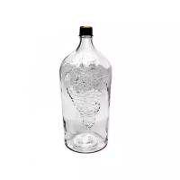 Бутылка стеклянная для напитков 7 л "Симон" Bottiglia Бутыль (7 000 мл)