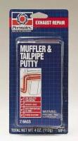 Шпатлевка высокотемпературная для ремонта выхлопной системы Muffler & Tailpipe Putty, 112гр в блистере PERMATEX 80333 | цена за 1 шт