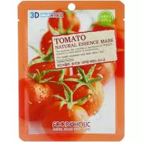 FOODAHOLIC NATURAL ESSENCE MASK TOMATO 3D - Фудахолик Маска для лица с экстрактом томата, 23 гр -
