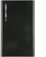 Внешний аккумулятор Red Line J03 (3000 mAh), металл, черный