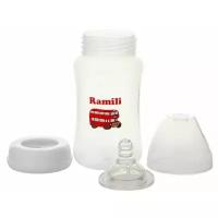 Противоколиковая бутылочка для кормления Ramili Baby (240 мл, 0+, слабый поток)