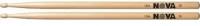 VIC FIRTH NOVA N2B барабанные палочки 2B с деревянным наконечником, орех, длина 16 1/4', диаметр 0,630', серия NOVA