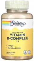 Solaray Vitamin B-Complex 75 TR (Комплекс витаминов группы В) 100 вег капсул (Solaray)