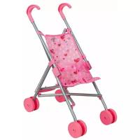 Прогулочная коляска Buggy Boom Mixy 8001 светло-розовый/сердечки