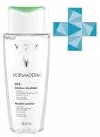 Лосьон мицеллярный для снятия макияжа 3в1 Normaderm Vichy/Виши 200мл