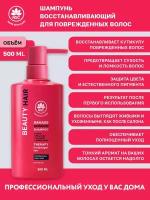 NSC BEAUTY HAIR Шампунь восстанавливающий для поврежденных волос, 500 мл