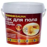 Лак для пола в банях и саунах Akvateks DIY Sauna бесцветный 1 л