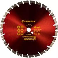 Диск алмазный отрезной CHAMPION Fast Gripper C1620, 350 мм, 1 шт