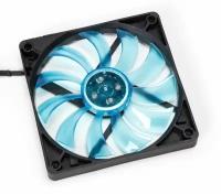 Вентилятор для корпуса 120x120 мм GELID Case Fan Slim 12 UV Blue (3пин, 120x120x16mm, 24.6дБ, 1500 об/мин)